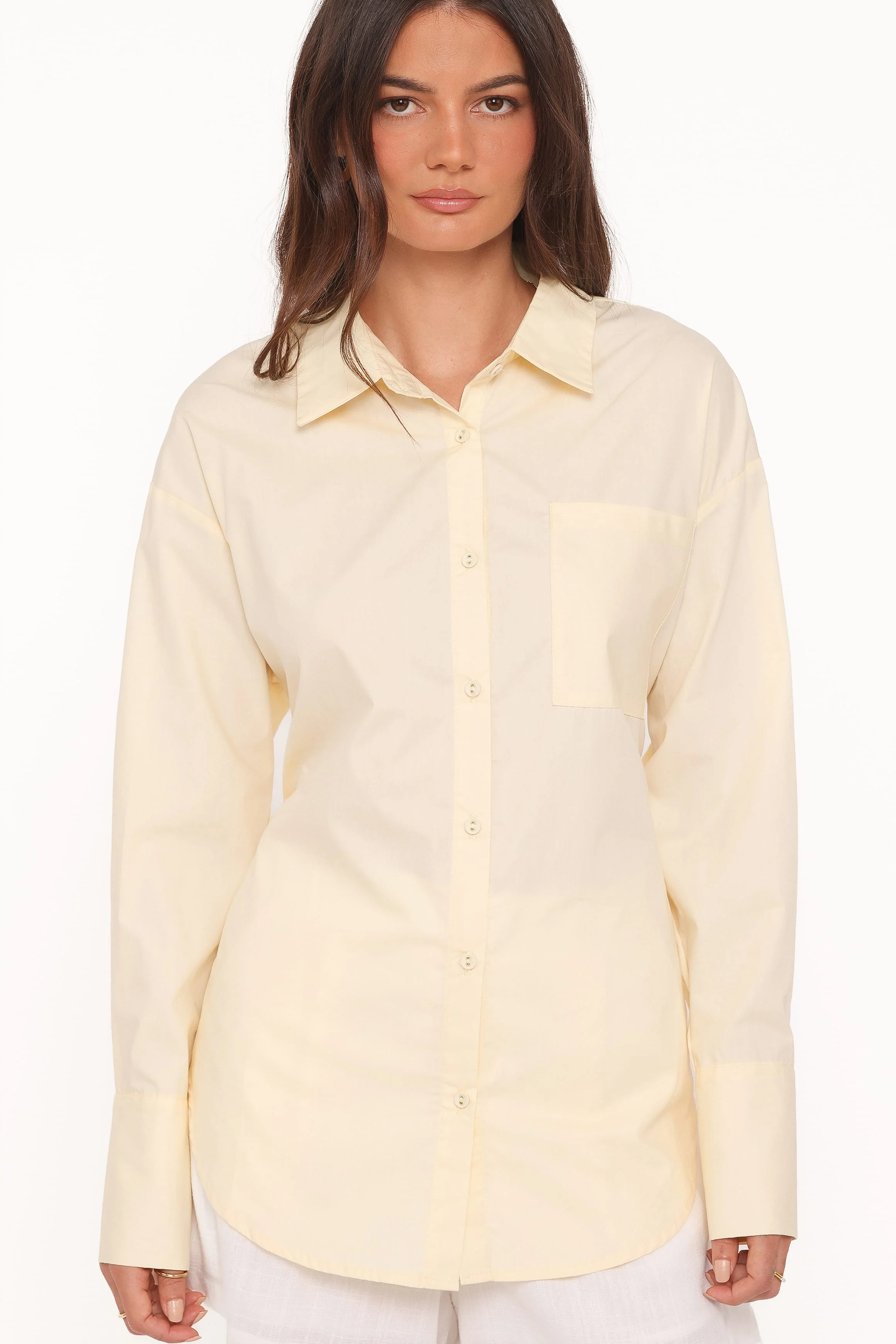 Yacra Tie Shirt - Yellow - Image 6