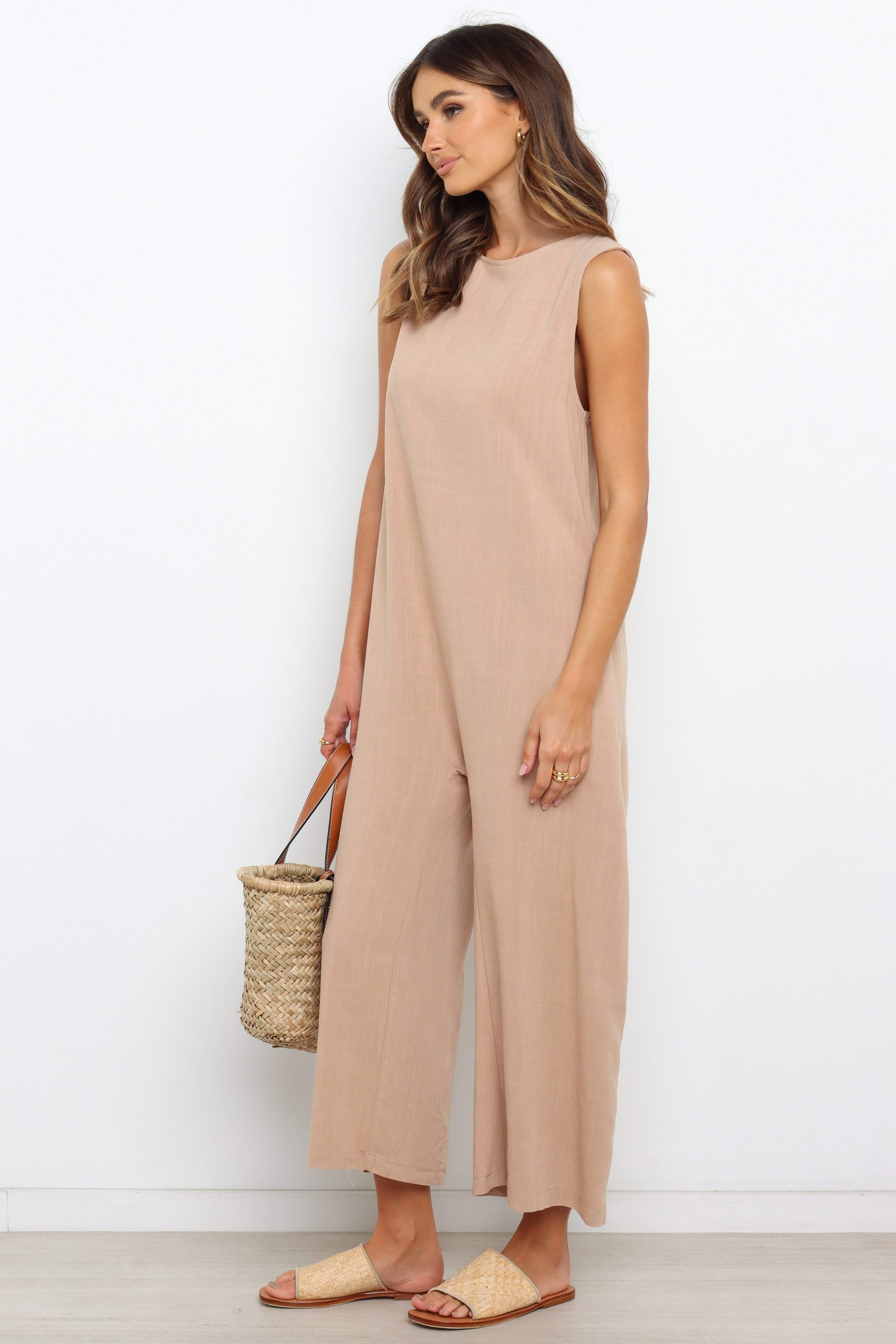 Yardlee Jumpsuit - Mocha - Image 2