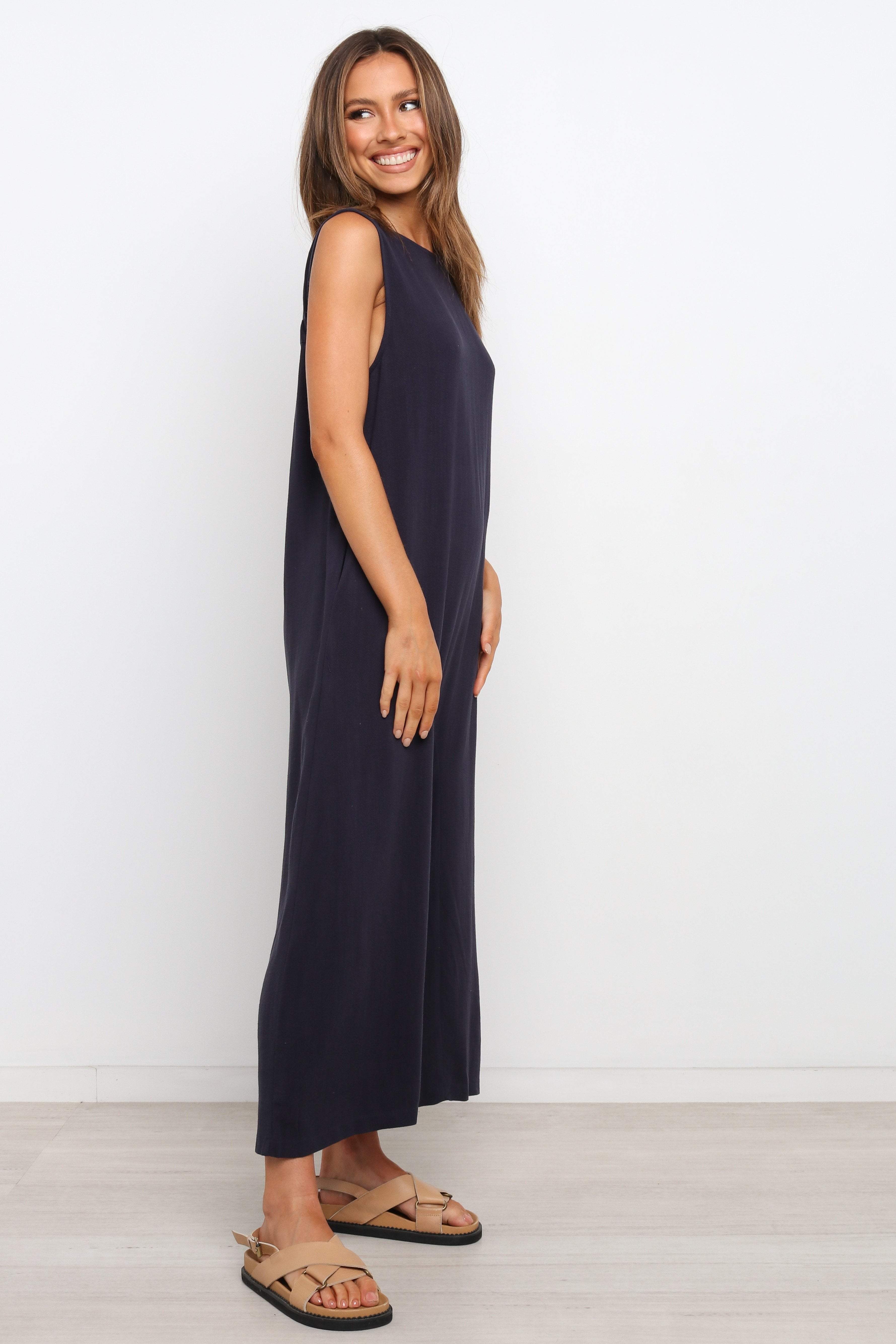Yardlee Jumpsuit - Navy - Image 7