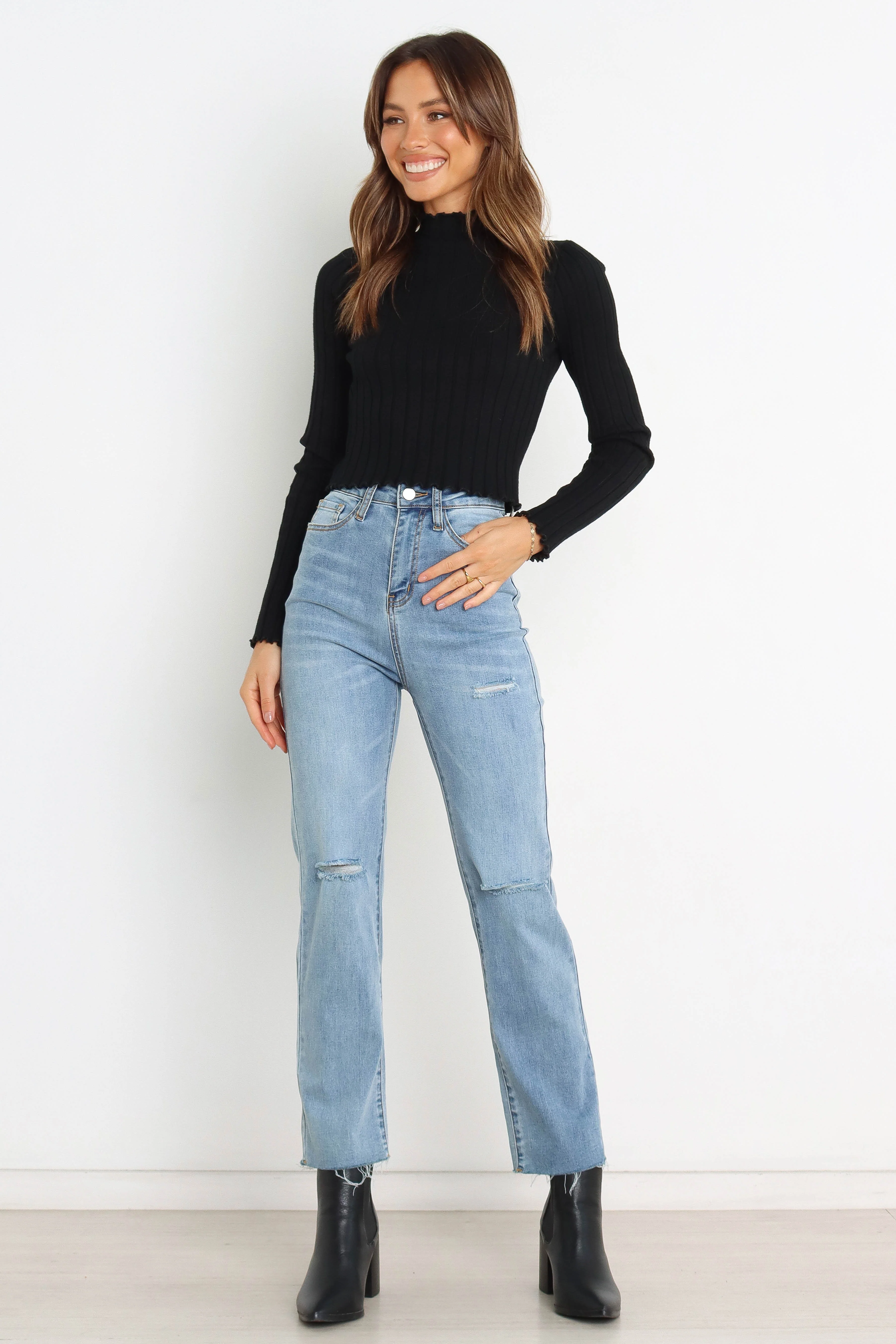 Yasmine Top - Black - Image 2