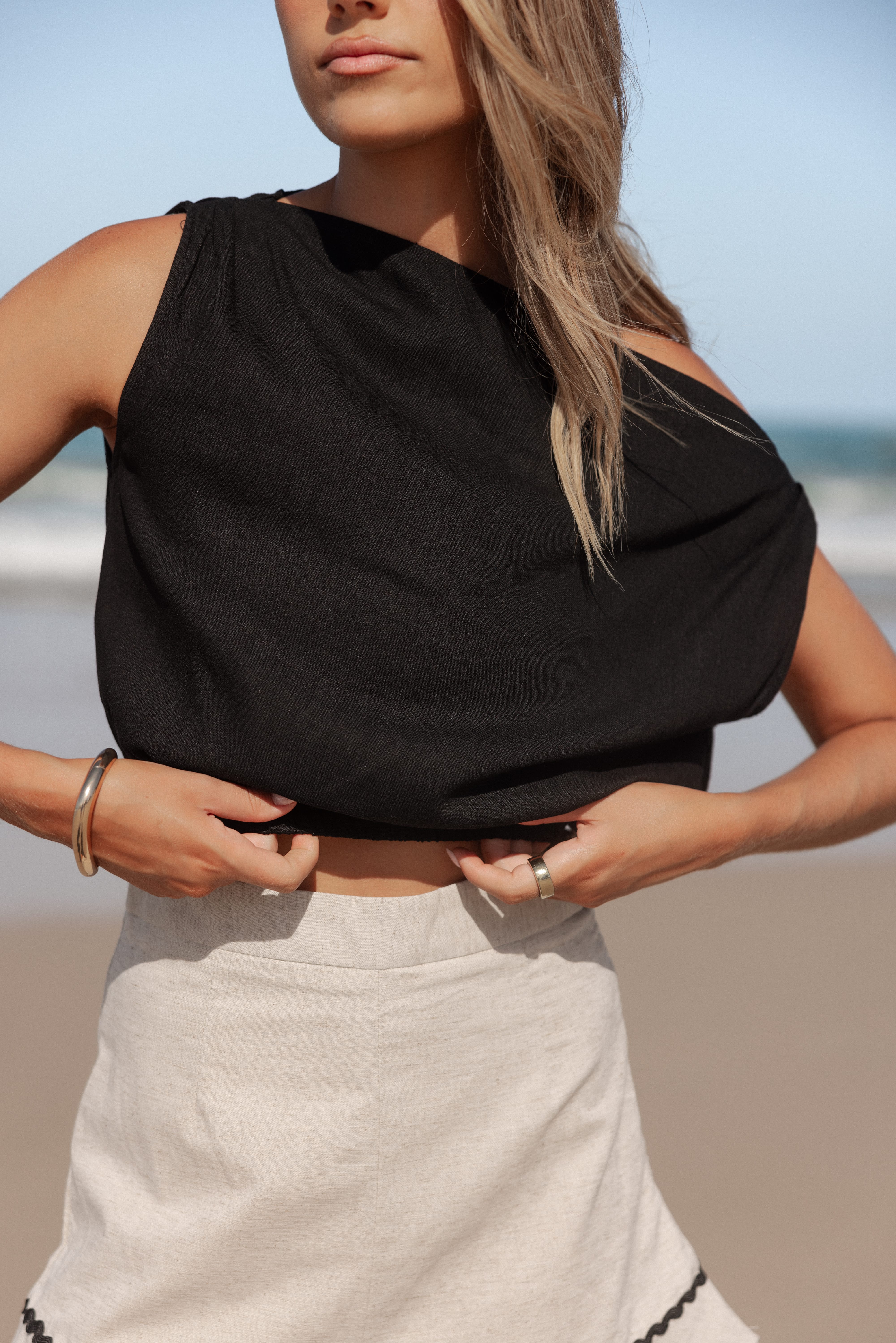 Zara Top - Black - Image 2