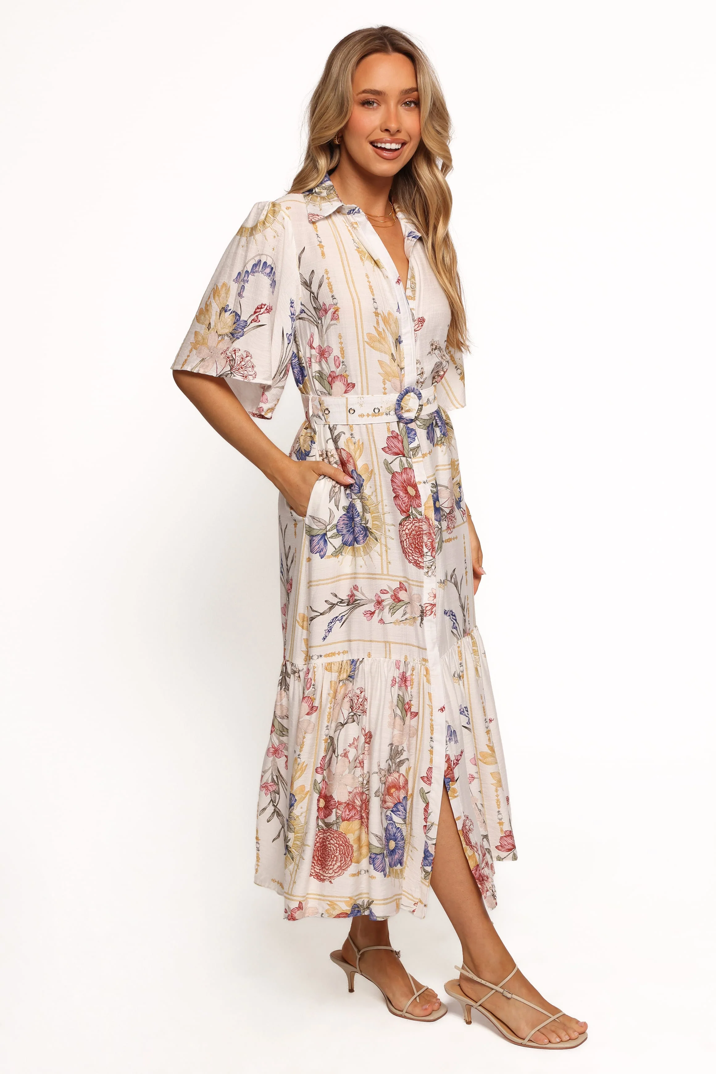 Zaya Midi Dress - Floral - Image 5