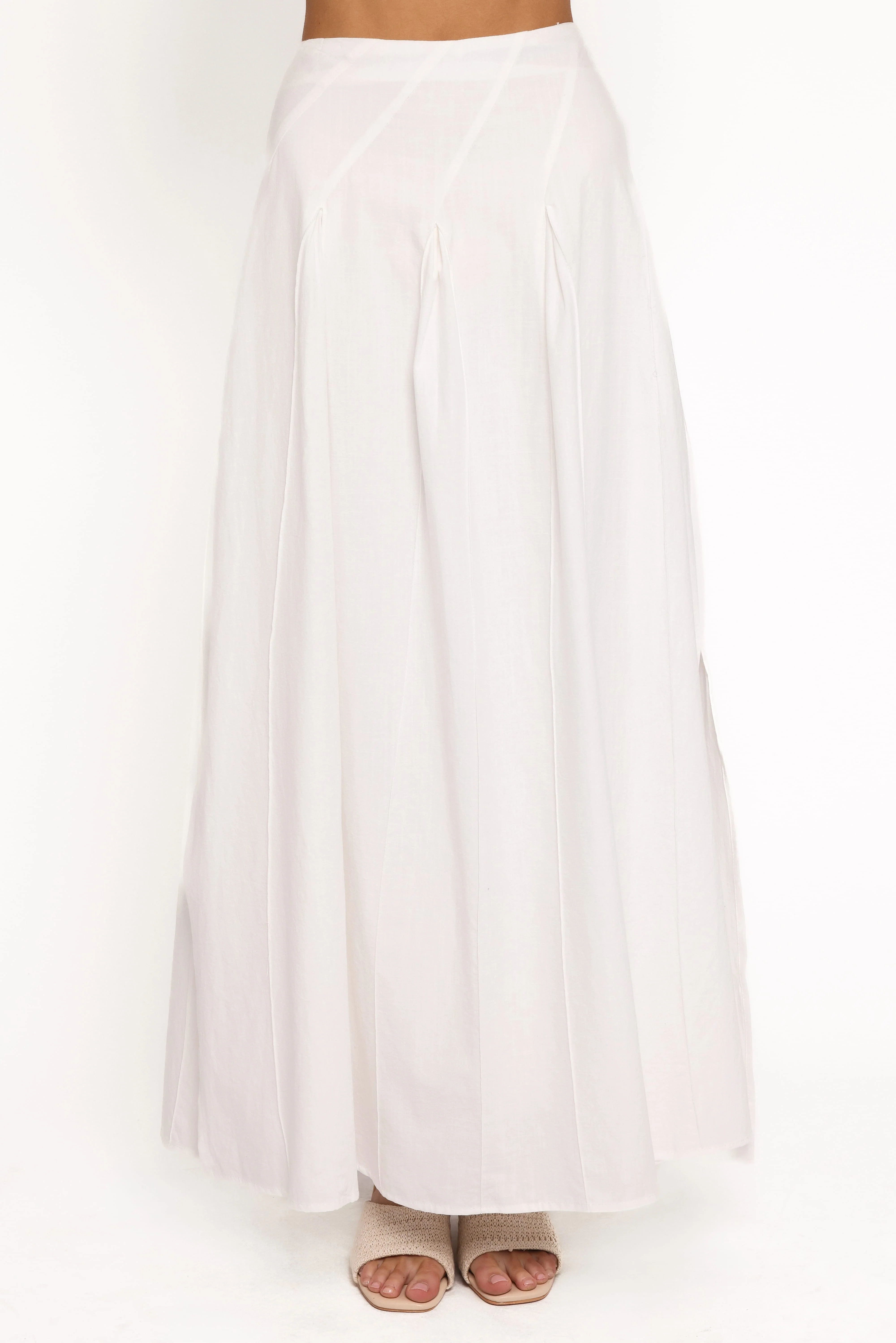 Zoey Maxi Skirt - White - Image 7