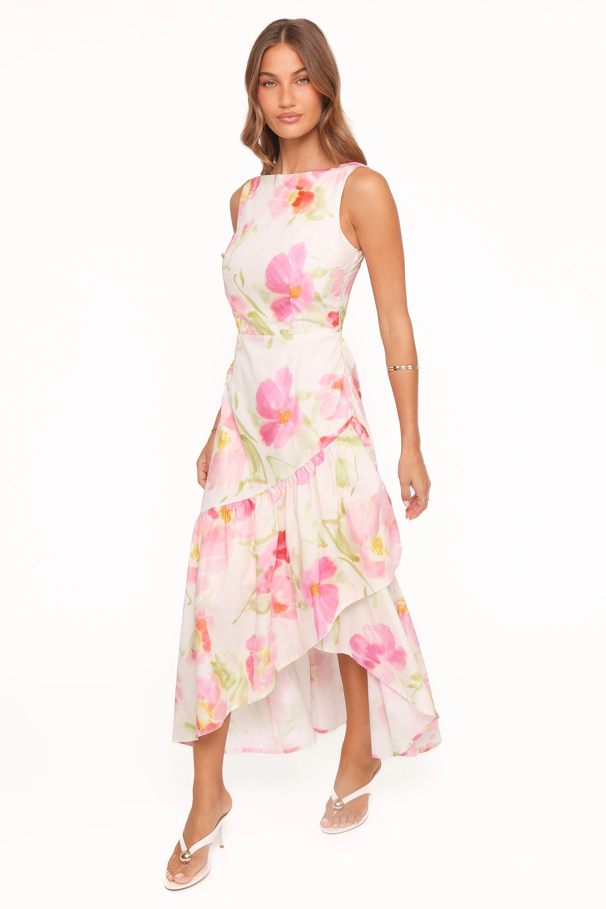 Zula Maxi Dress - Pink Garden Floral - Image 4